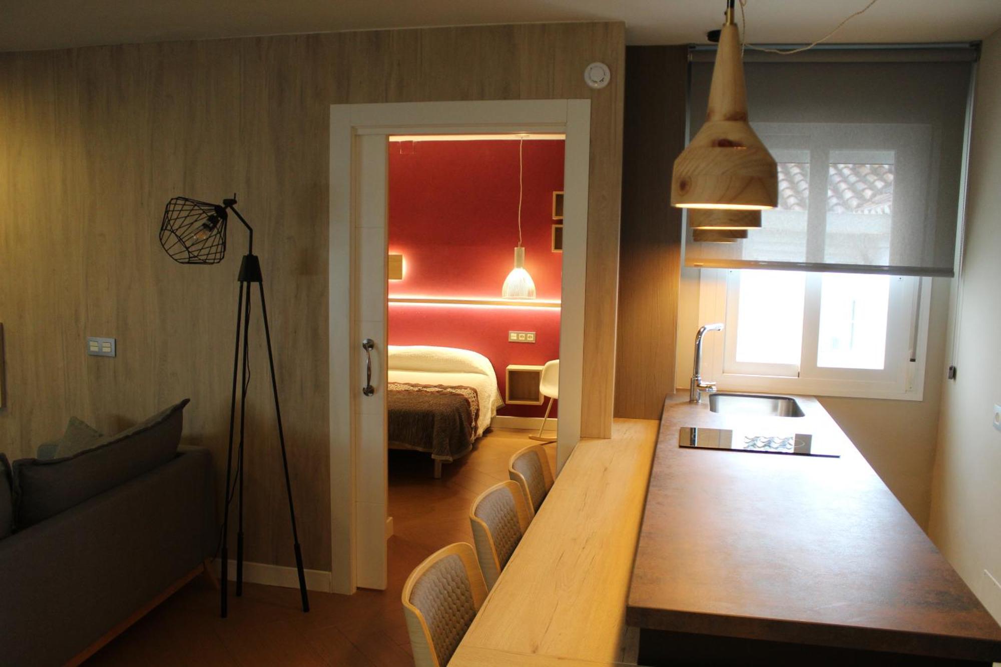 Apartamentos Gibralfaro Centro مالقة الغرفة الصورة