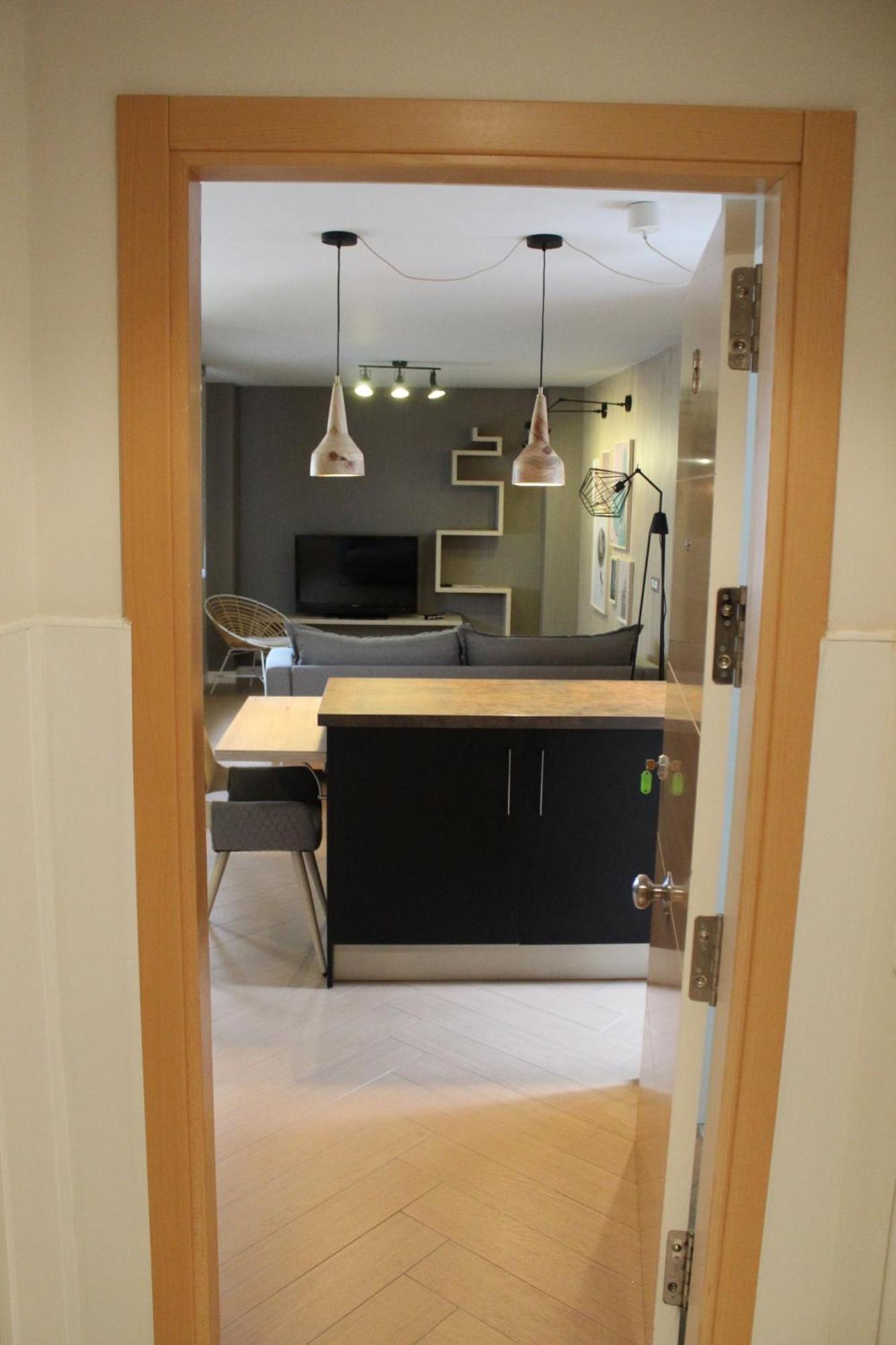 Apartamentos Gibralfaro Centro مالقة الغرفة الصورة