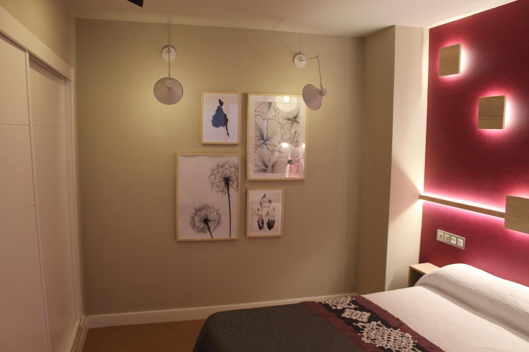 Apartamentos Gibralfaro Centro مالقة الغرفة الصورة