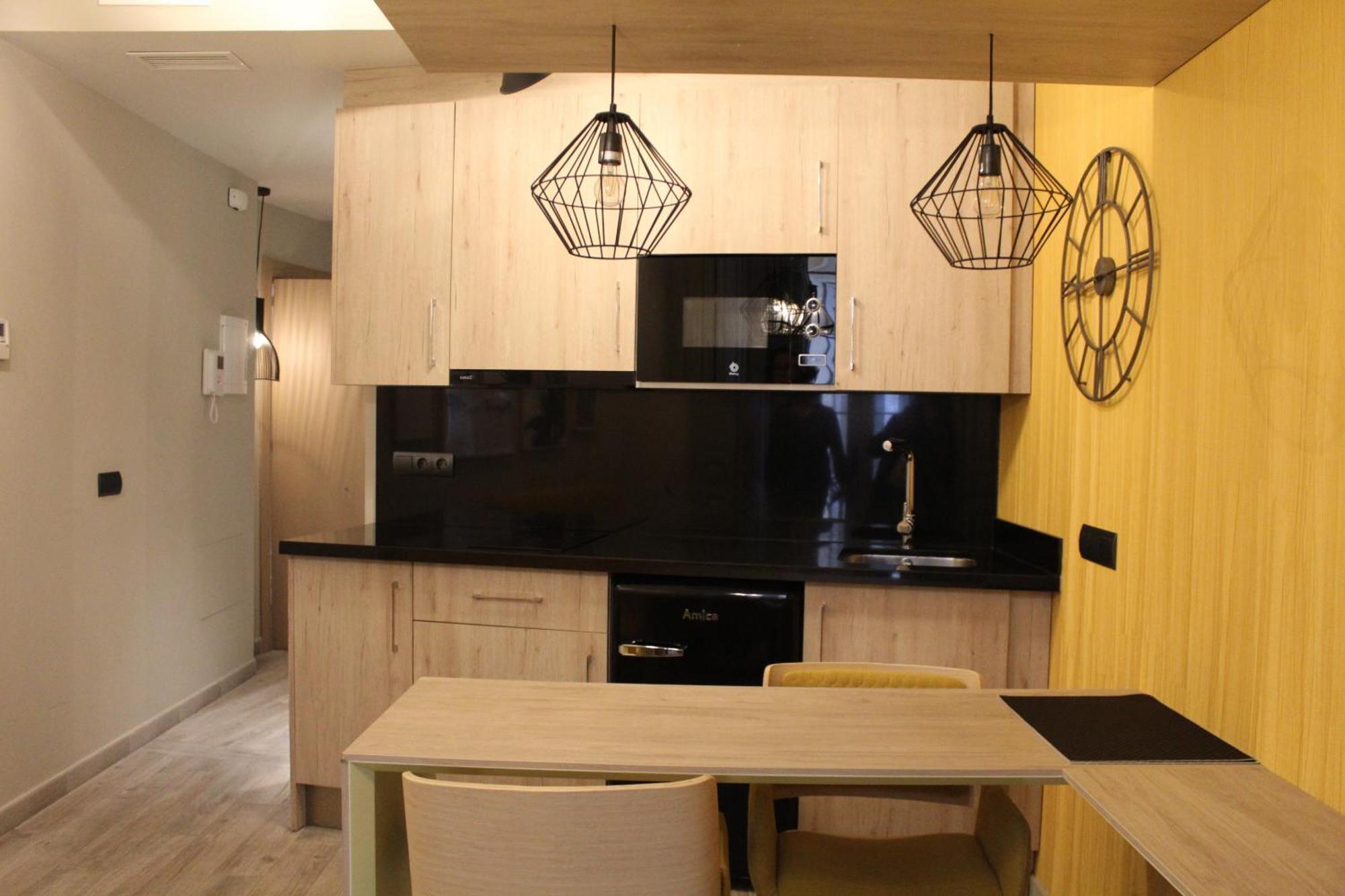 Apartamentos Gibralfaro Centro مالقة الغرفة الصورة