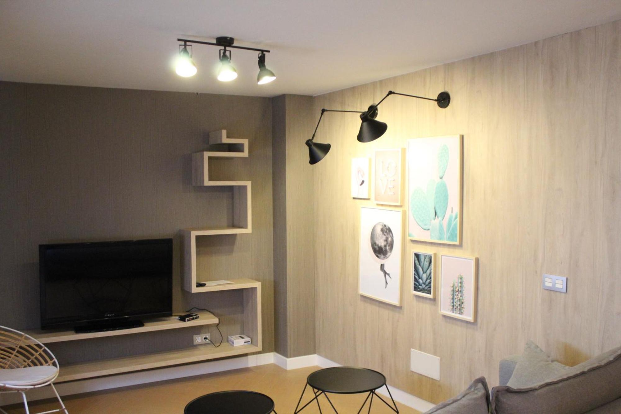 Apartamentos Gibralfaro Centro مالقة الغرفة الصورة
